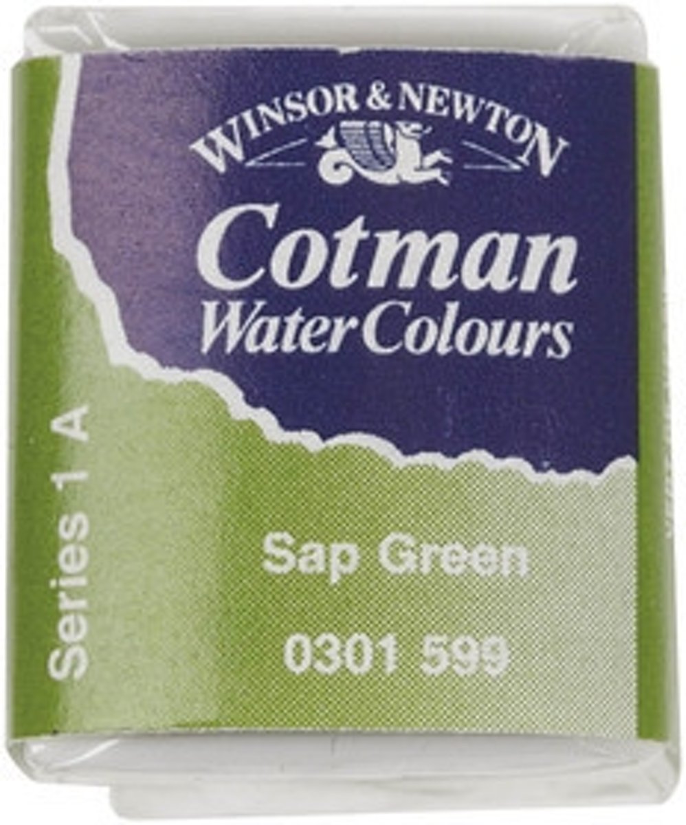 Cotman Aquarelverf, sap green, 1stuk [HOB-34357]